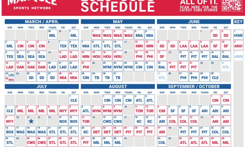 MLB releases 2023 schedule All 30 teams will face each other in new  format Opening Day on March 30  CBSSportscom